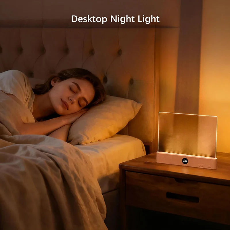 LED Flat Panel Book Light with Timer Night Vision Reading Lamp Dimmable Eye Protect Student Book Light Rechargeable Indoor