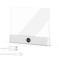 LED Flat Panel Book Light with Timer Night Vision Reading Lamp Dimmable Eye Protect Student Book Light Rechargeable Indoor